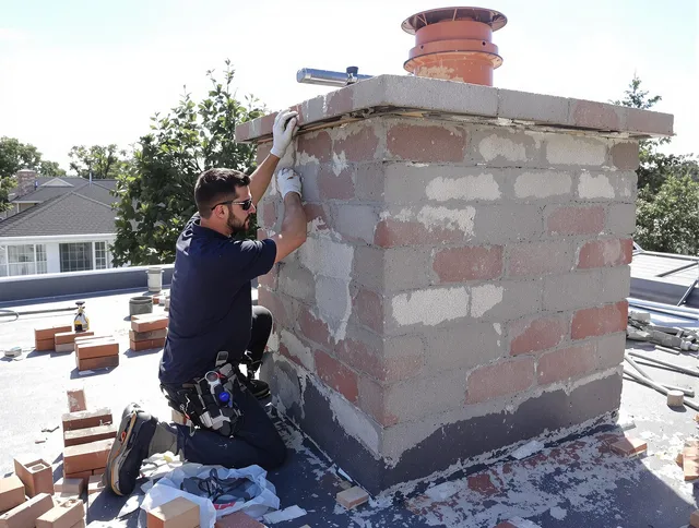 Advanced chimney repair process by Suffield Chimney Sweep in Suffield, CT